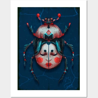 Surreal Insects - Geisha Posters and Art